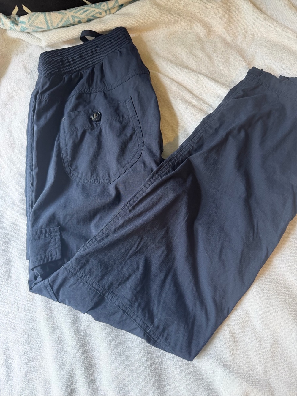 L.L. Bean Women's Navy Cargo Joggers